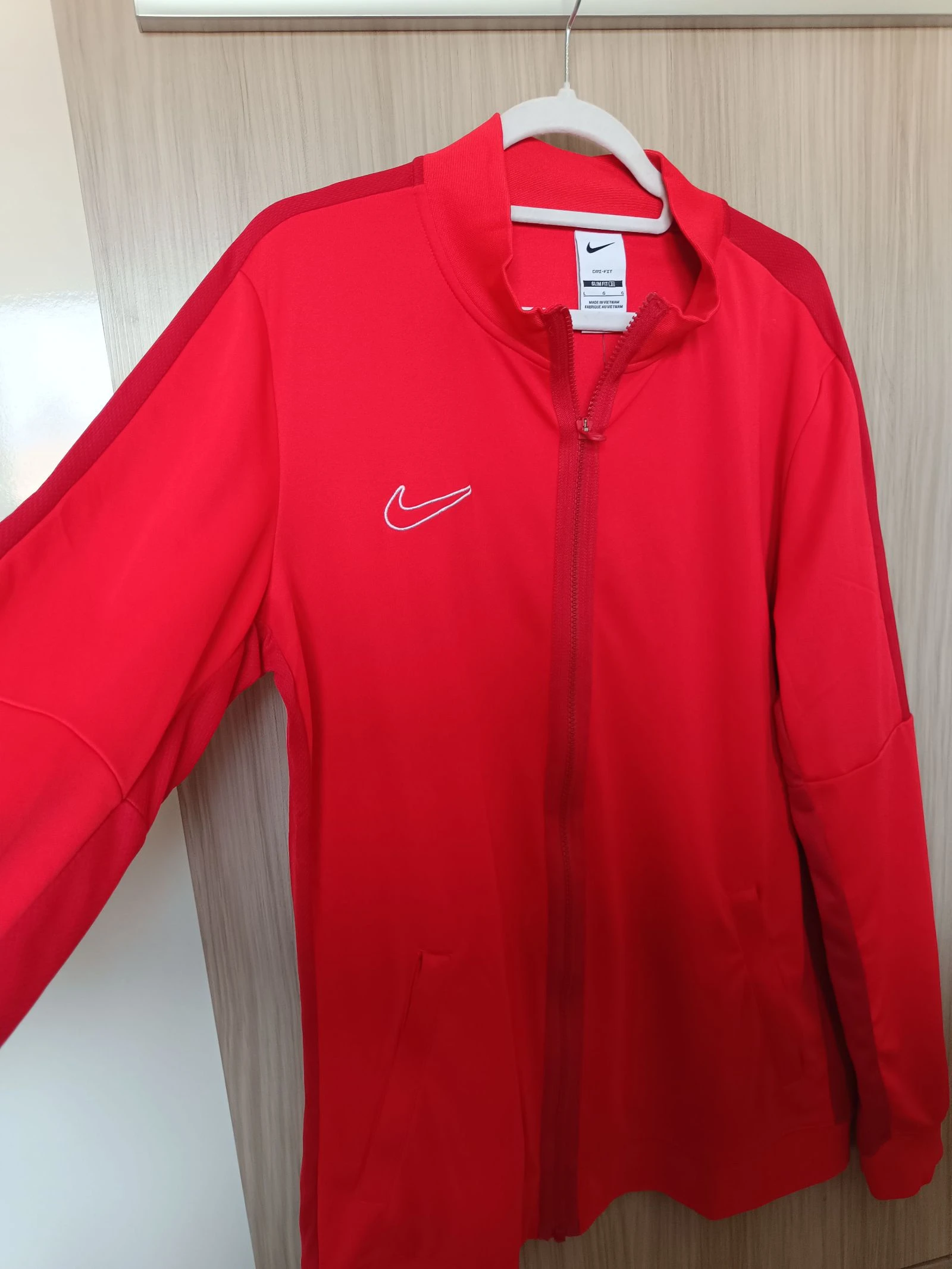 Nike Dri-FIT Red Men's Jacket Size L new with tag – photo 2
